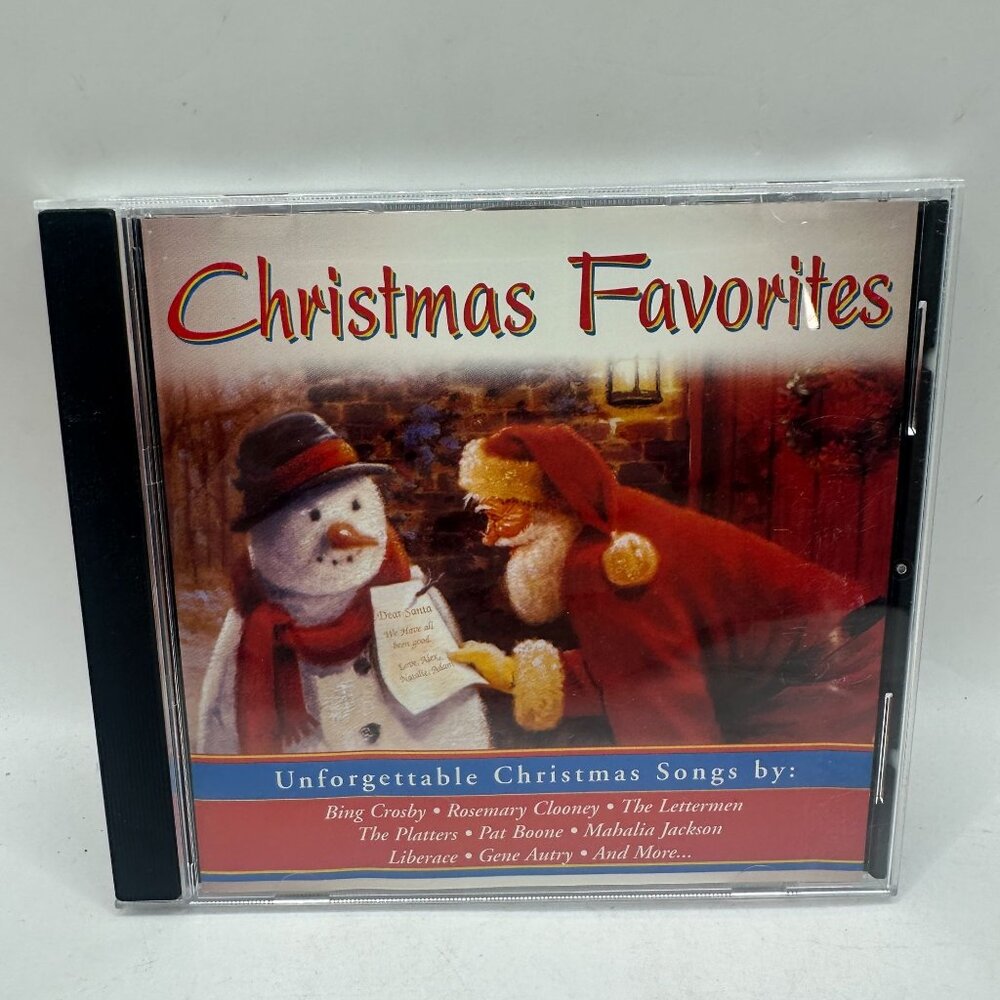 Christmas Favorites CD Bing Crosby Rosemary Clooney Holiday Classics Compilation